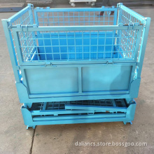 Foldable Steel Wire Mesh Container
